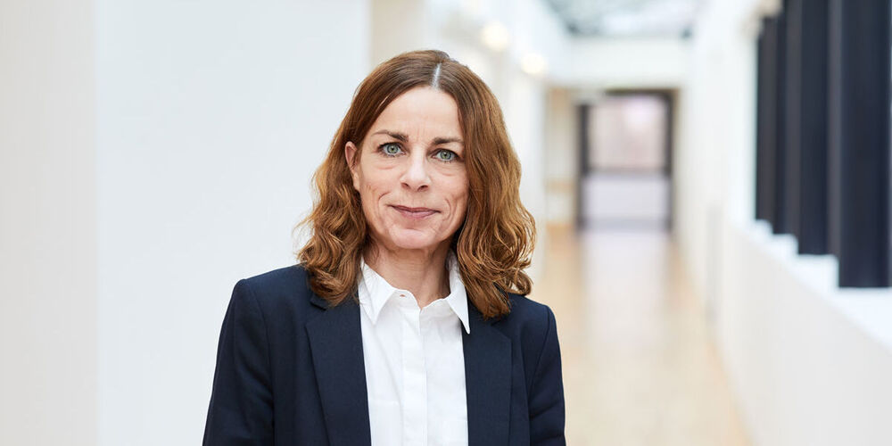 Portrait der Pflegedienstleiterin Karin Müller
